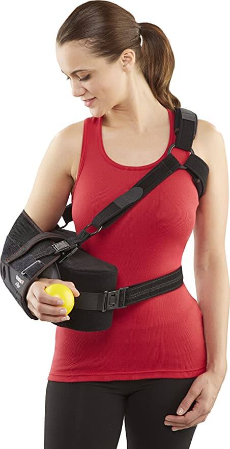Innovative Donjoy Shoulder Brace designed to stabilize and protect the shoulder joint, promoting healing and reducing discomfort in 2023