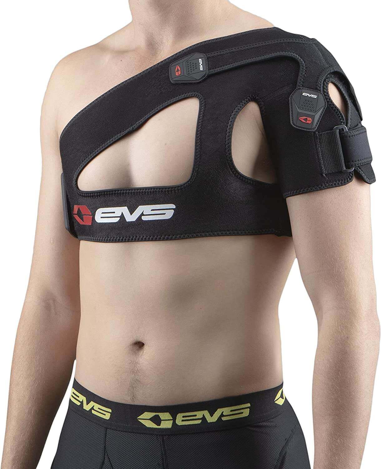 Top-rated EVS Shoulder Brace with adjustable straps and lightweight design, offering optimal support and comfort in 2023