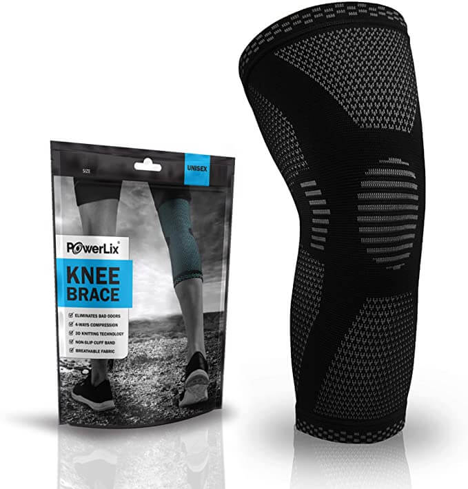 An innovative volleyball knee brace with a unique hinged design, offering optimal flexibility and stability, while also reducing the risk of injuries during jumps and dives