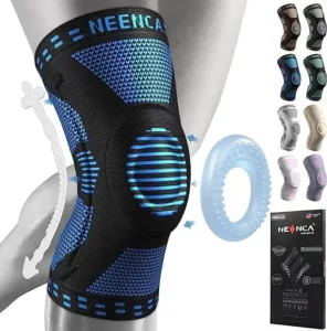 Performance-enhancing knee braces for runners, strategically designed to offer targeted support and alleviate discomfort associated with runner's knee