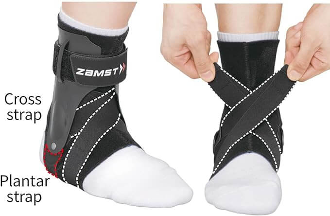 A detailed look at the features of the Zamst A2-DX Ankle Brace