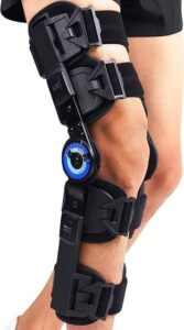 Dynamic Knee Extension Brace for post-surgery recovery and knee stability