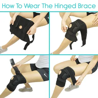 instructions for wearing knee brace