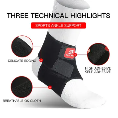 wraptor ankle brace design and features
